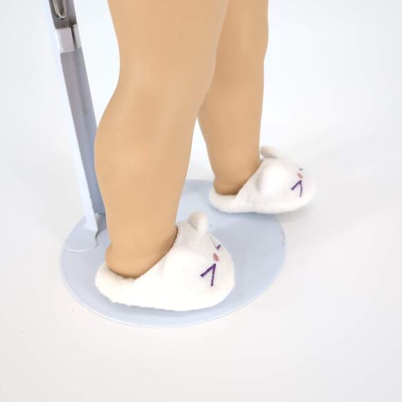 Battat White Kitten Slippers for 18 Inch Dolls - Good Used Condition - Picture 5 of 14